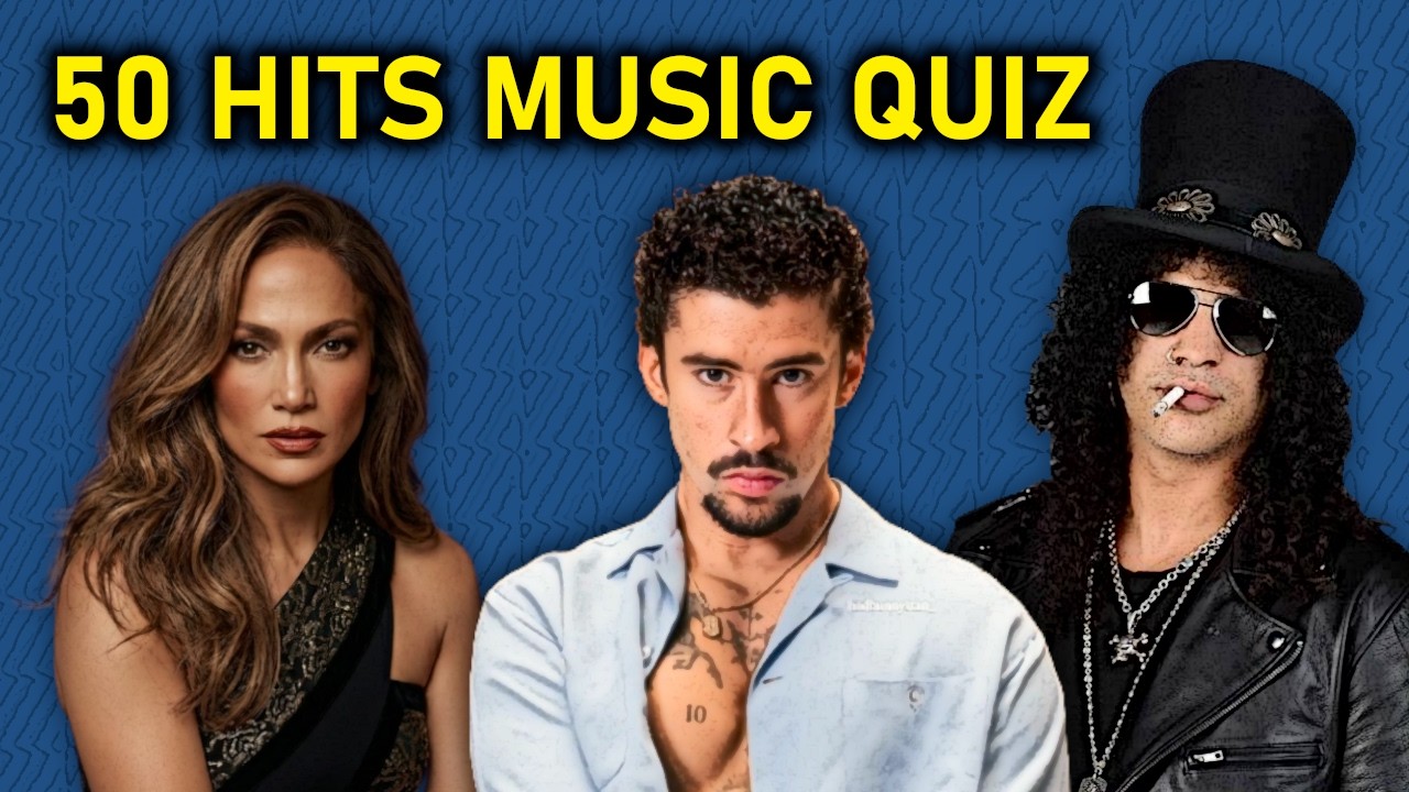 Guess the Song - 50 Songs That Everyone Knows | Music Quiz