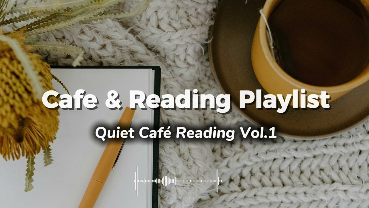 Quiet Café & Reading 🎧  Soft Piano & Guitar  in a Sunlit Café