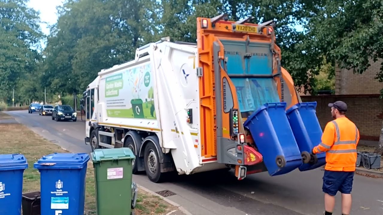 Dennis Elite 6 Olympus Bin Lorry on Mixed Recycling, ZHD