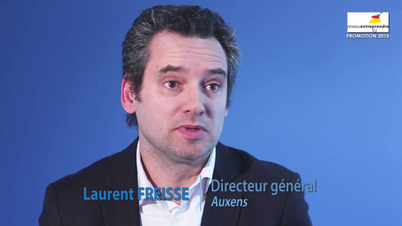 AUXENS, Laur&eacute;at 2015 R&eacute;seau Entreprendre 92