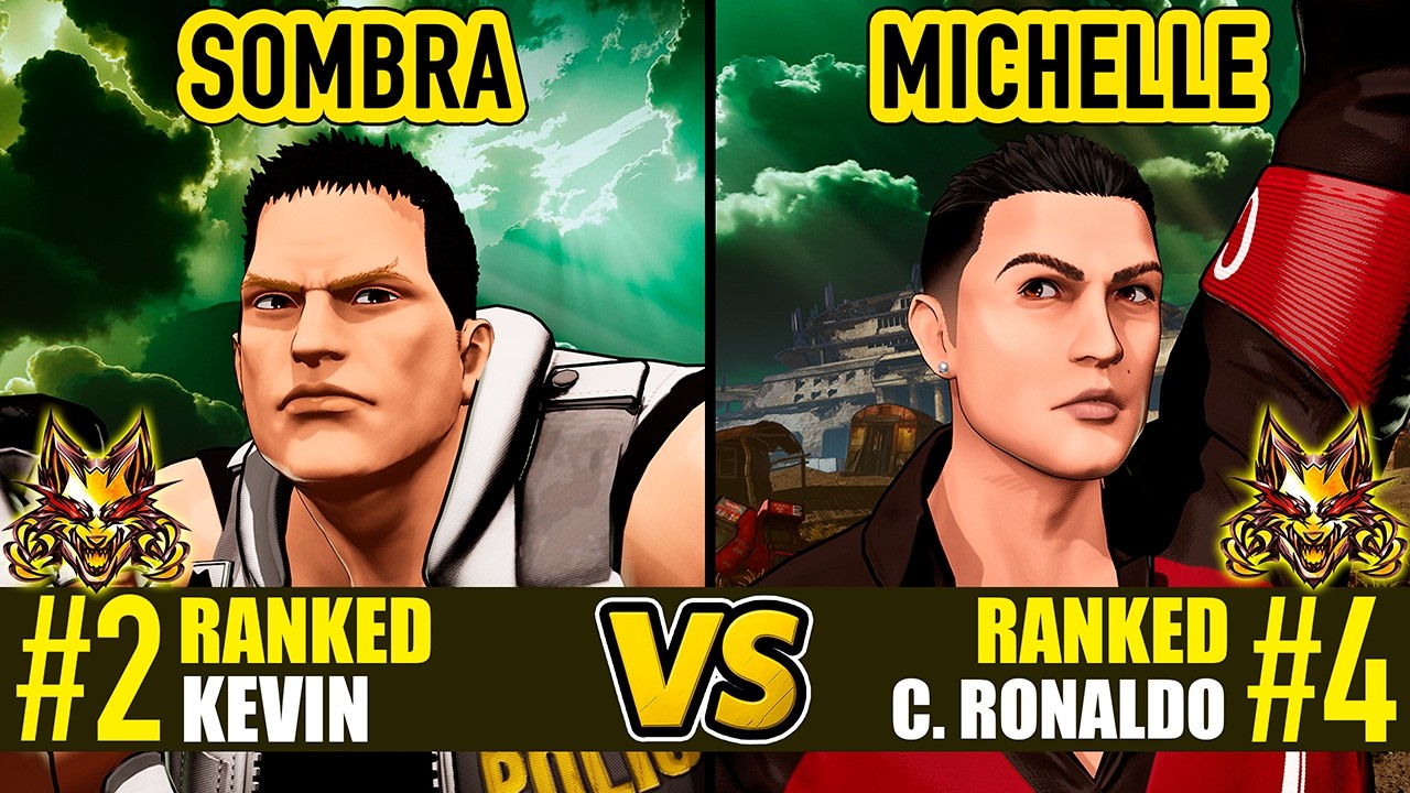 FF COTW ▰ SOMBRA (#2 Ranked Kevin) vs MICHELLE (#4 Ranked Cristiano Ronaldo) ▰ High Level Gameplay