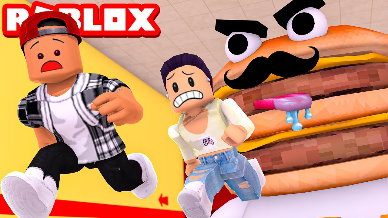 ROBLOX ESCAPE FAST FOOD OBBY...