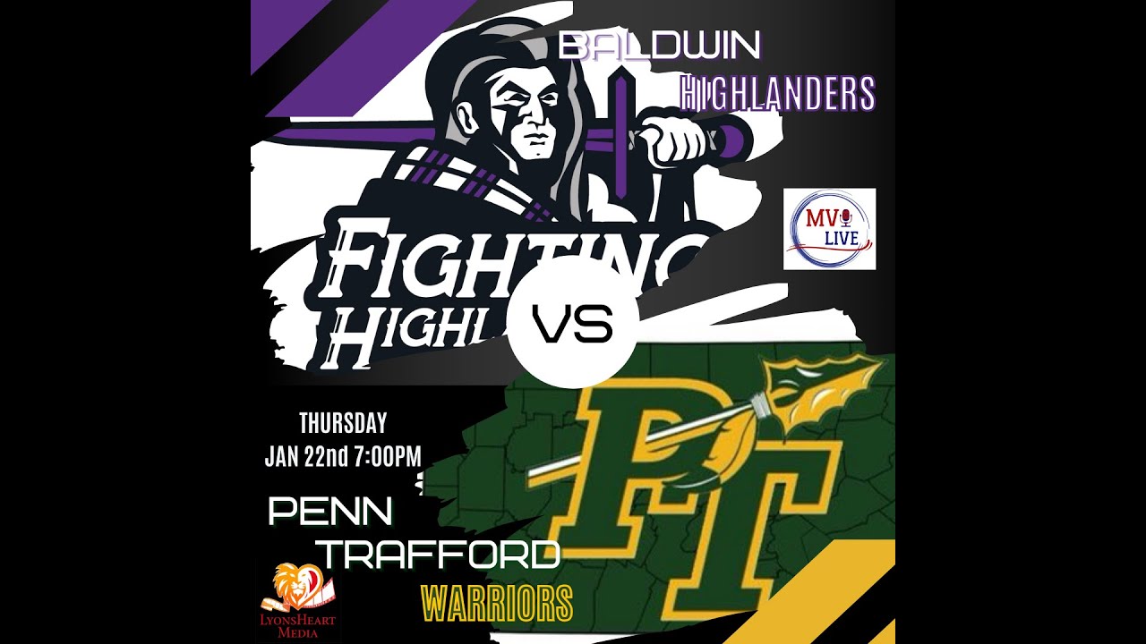 MVI Live | Baldwin vs Penn-Trafford | PIHL Hockey | 1/22/26