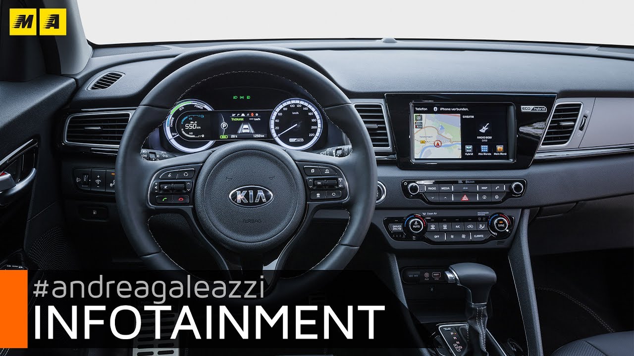 Kia Niro | Il focus sull'infotainment