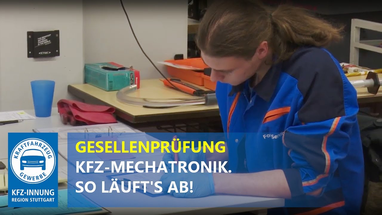 Gesellenprüfung Kfz-Mechatronik. So läuft's ab! | InnungTV