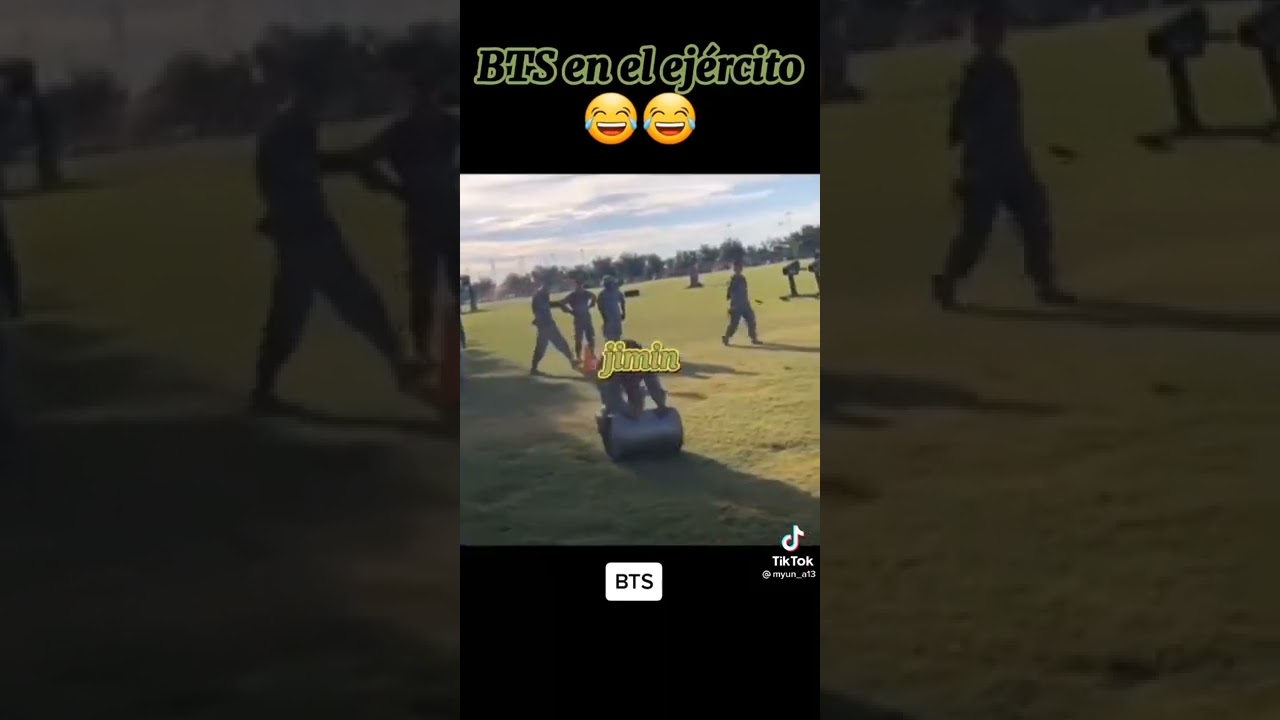 BTS en el ejercito 😂😂