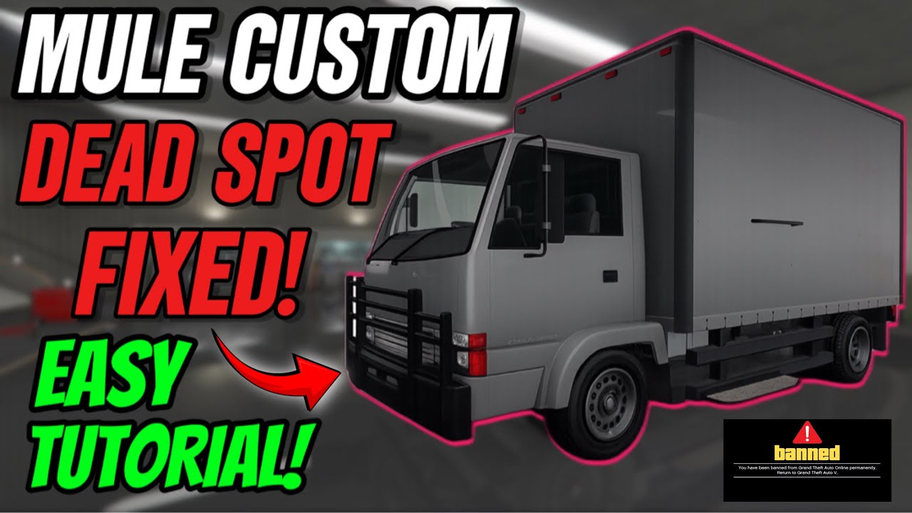 *NEW* DUPLICATION GLITCH! - HOW TO FIX MULE CUSTOM DEAD SPOT TUTORIAL *EASY GUIDE* GTA 5 Online