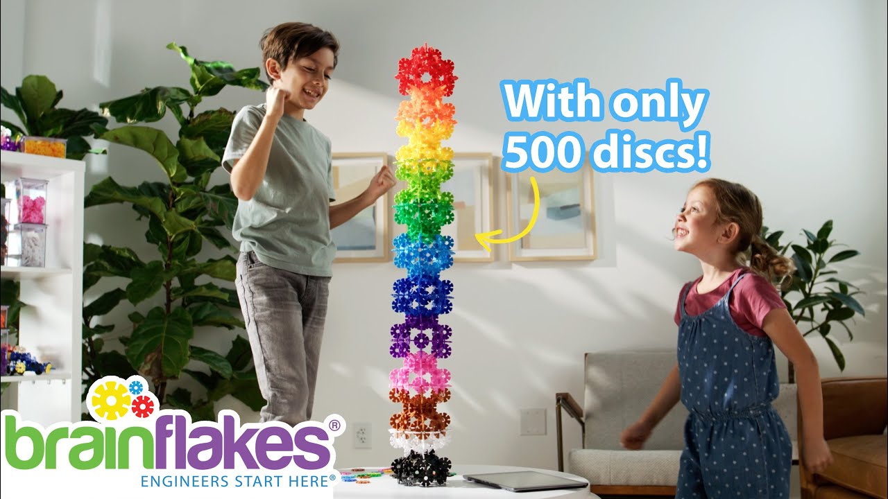Brain Flakes Interlocking Discs | Engineers Start Here!