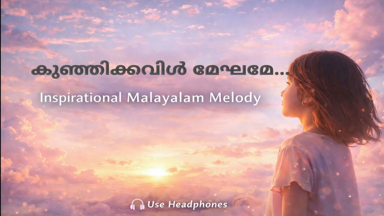 കുഞ്ഞിക്കവിൾ മേഘമേ 🌤️ | Inspirational Malayalam Melody | Heart Touching Song