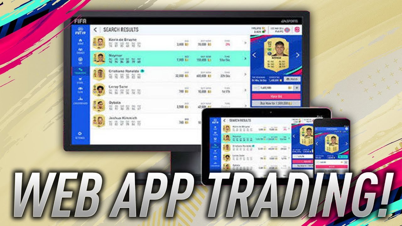 WEB APP TRADING TIPS & FILTERS! FIFA 19 ULTIMATE TEAM!