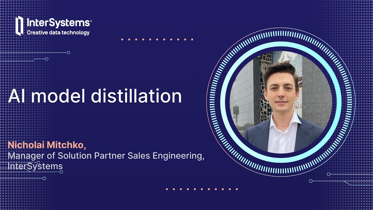 AI model distillation