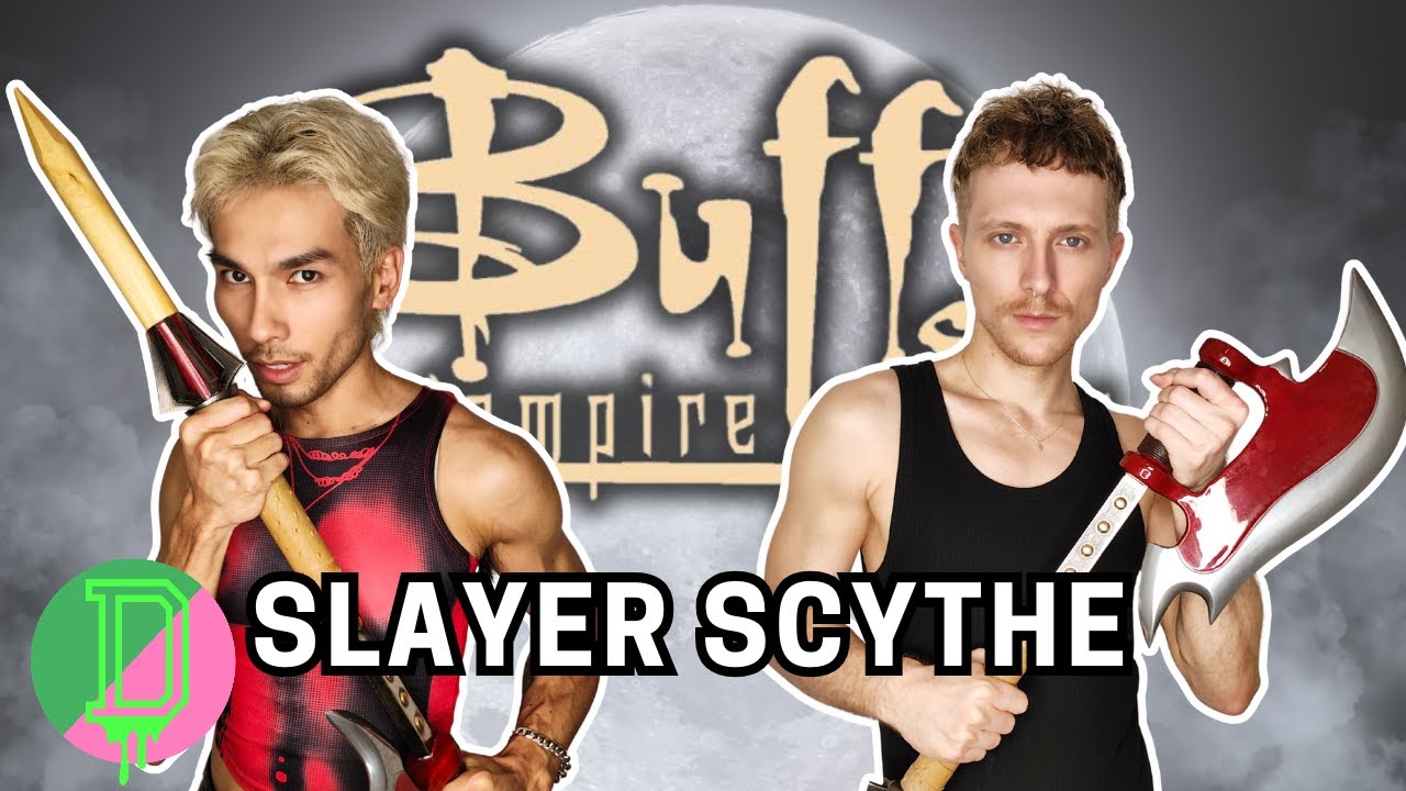 Buffy The Vampire Slayer! Slayer Scythe is here! Buffy's Scythe Prop🌙🦇🩸