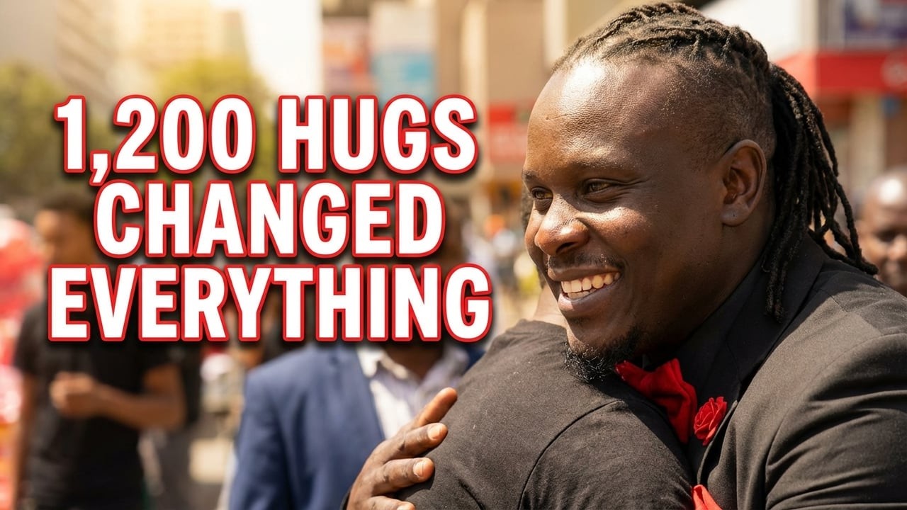 I Gave 1,200 Hugs to Strangers in Kenya and Their Reactions Changed Everything