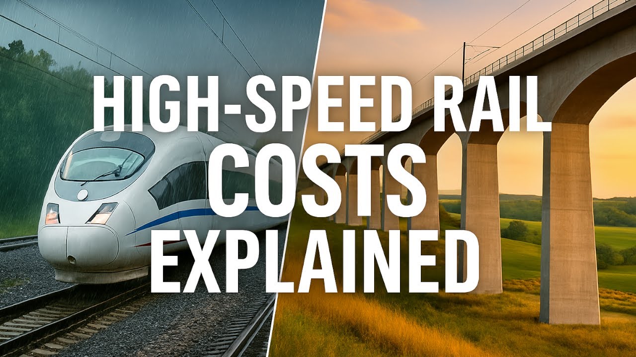 High Speed Rail Costs Explained