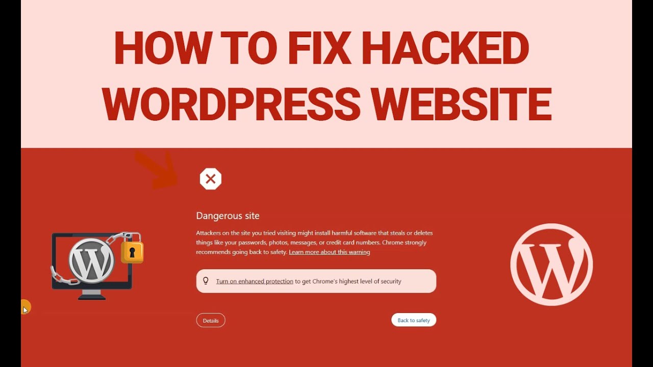 Fix Hacked WordPress Website | Full Guide to Remove Malware & Unblock from Google