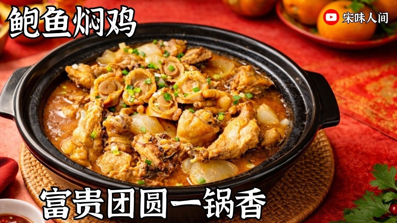 没想到鸡 鲍鱼和白萝卜这样搭  结果出乎意料