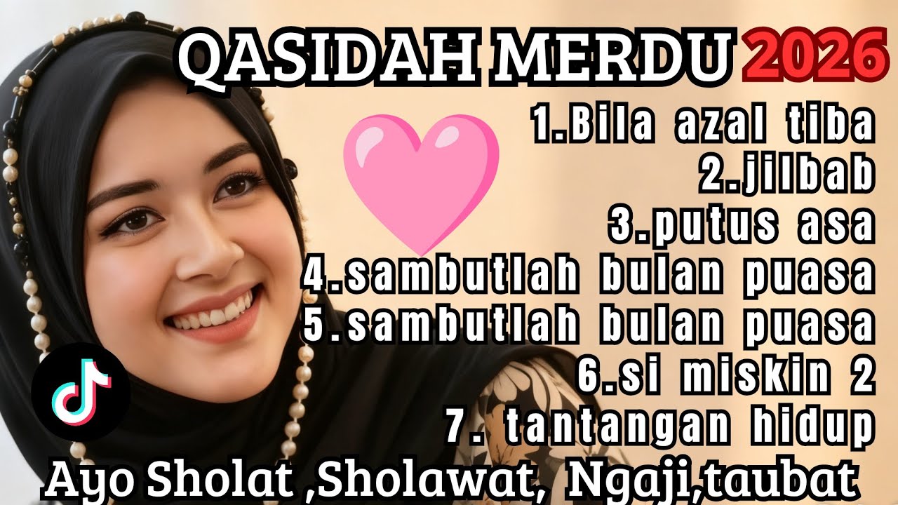 KUMPULAN QASIDAH MERDUU ✨️SPESIAL MENYAMBUT BULAN PUASA ❤️VIRALL 2026 PENYEJUK HATI/MUSIK GAMBUS TOP