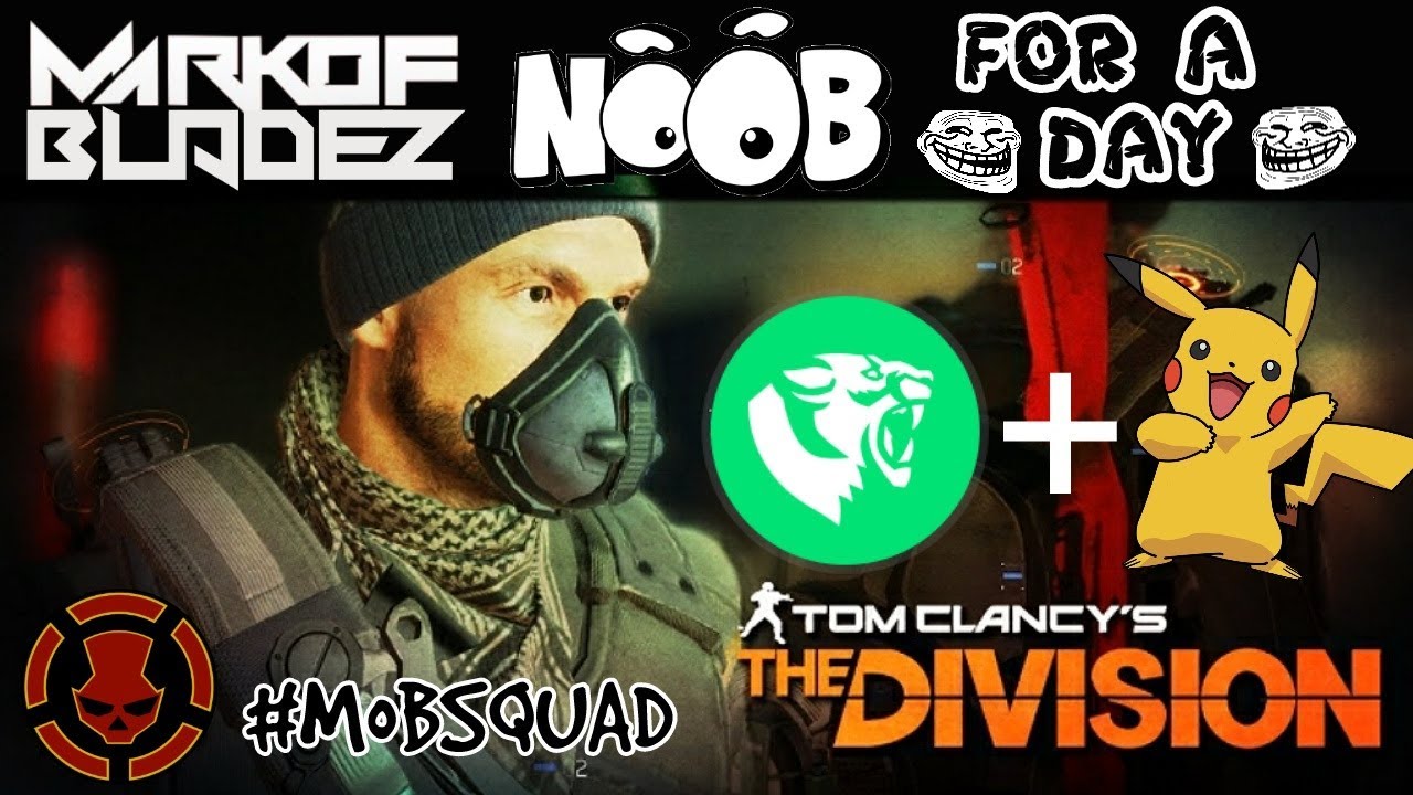 NOOB for a DAY | The Division 1.8 | DZ TROLLING SHOCK TURRET / PREDATORS MARK