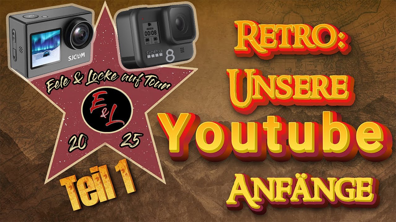 Retro: Unsere Anfänge bei Youtube - eine kleine Rückschau / Teil1 #retro #longago #beginnings
