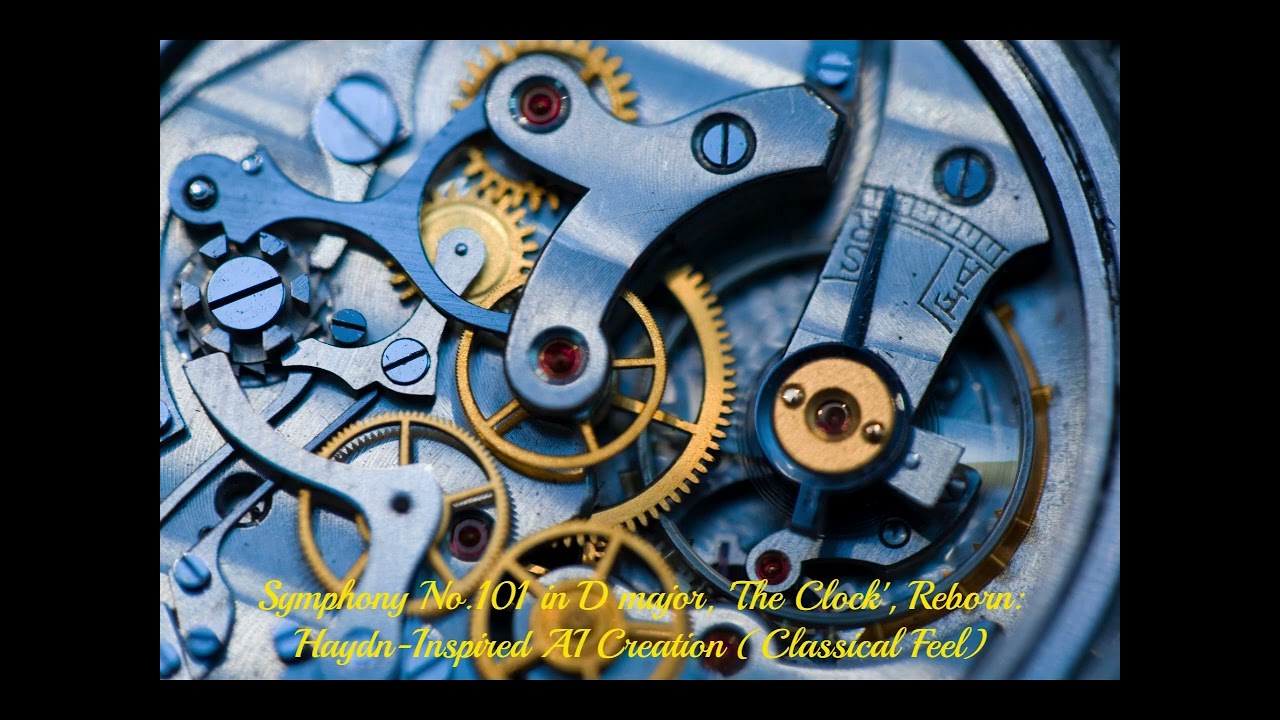 Symphony No.101 in D major, 'The Clock', Reborn: Haydn-Inspired AI Creation (Classical Feel)
