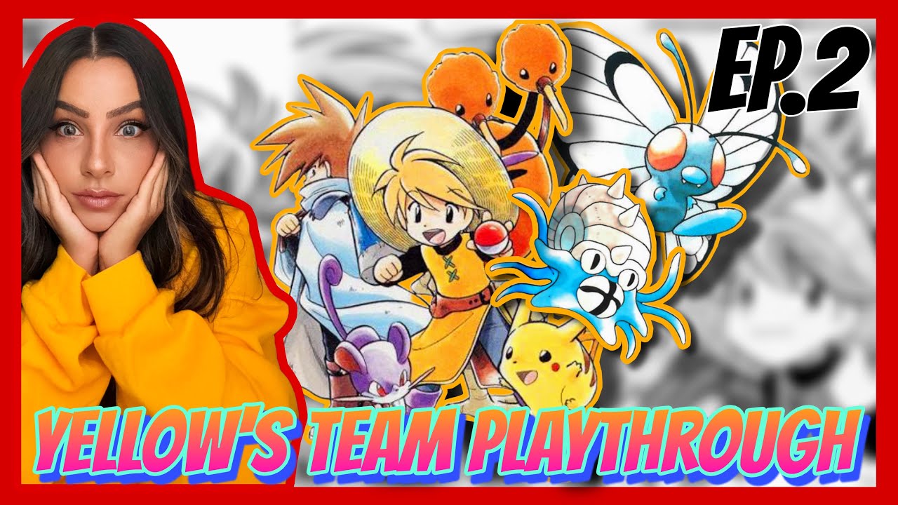 Прохождение игры Pokemon FireRed с командой Йеллоу: День 2 | Pokemon FireRed