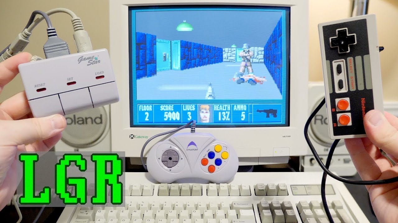 Dynapoint GameStar: 1993 NES to PC Keyboard Adapter