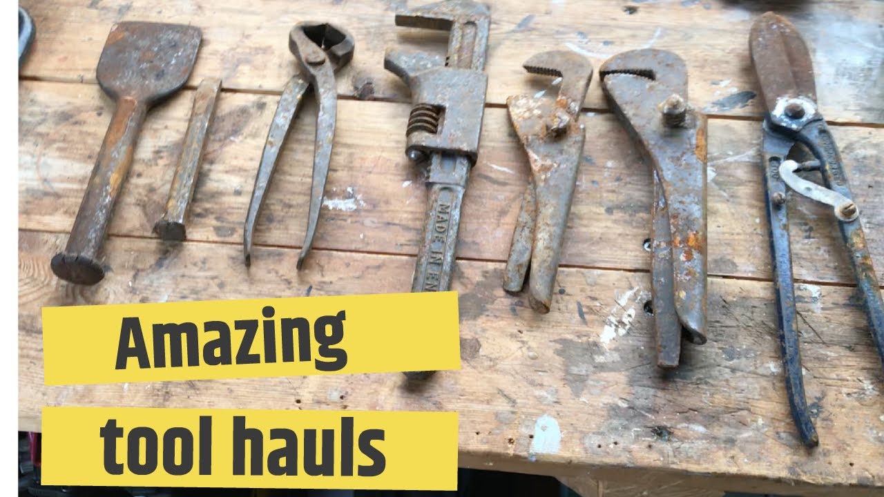 Amazing tool haul / job lot bargains - Including a VICE & a LOGGING SAW