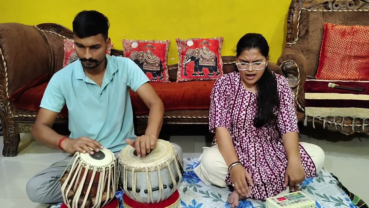 Raag raageshree chhota khayal lagan lagii by Mohini bhatt & tabla: Satyam namdev 