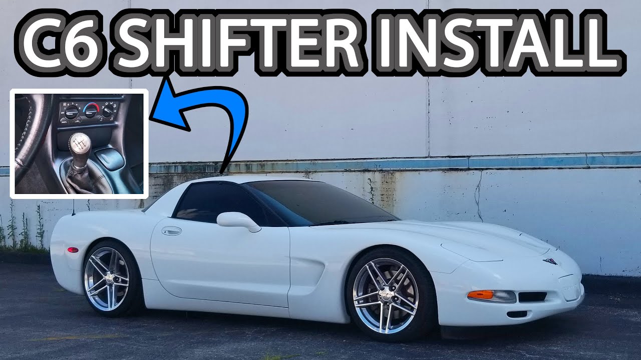 How to Install C6 Corvette Shifter in C5 Corvette FRC (Way Better!)