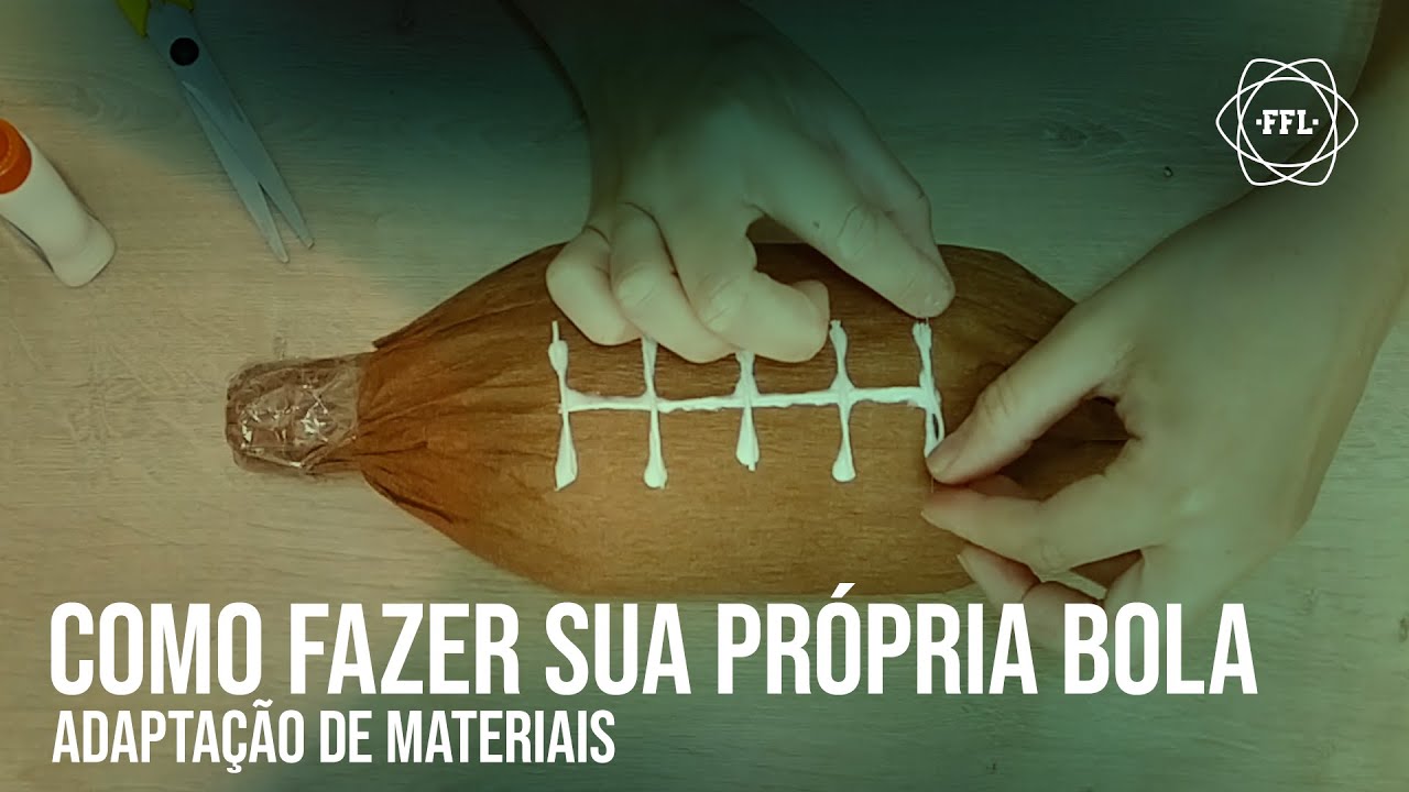 ADAPTA&Ccedil;&Atilde;O DE MATERIAIS - Como fazer sua bola de flag