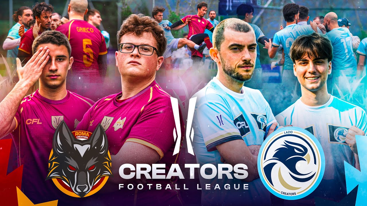 ROMA - LAZIO 🏆 CREATORS FOOTBALL LEAGUE OPEN CUP | GIORNATA 3