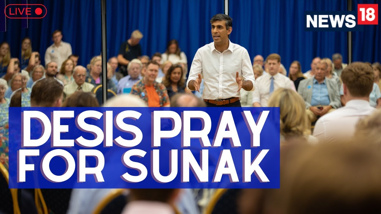 Live News | Rishi Sunak News | Indians Support Sunak | UK PM Race | English News Live