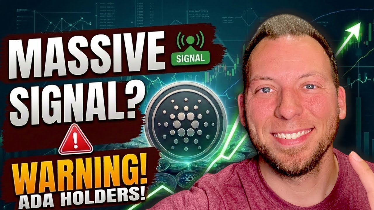 CARDANO ADA &mdash; Грядет мощный сигнал?! Рынок взлетает на новостях! Важное предупреждение для держат...