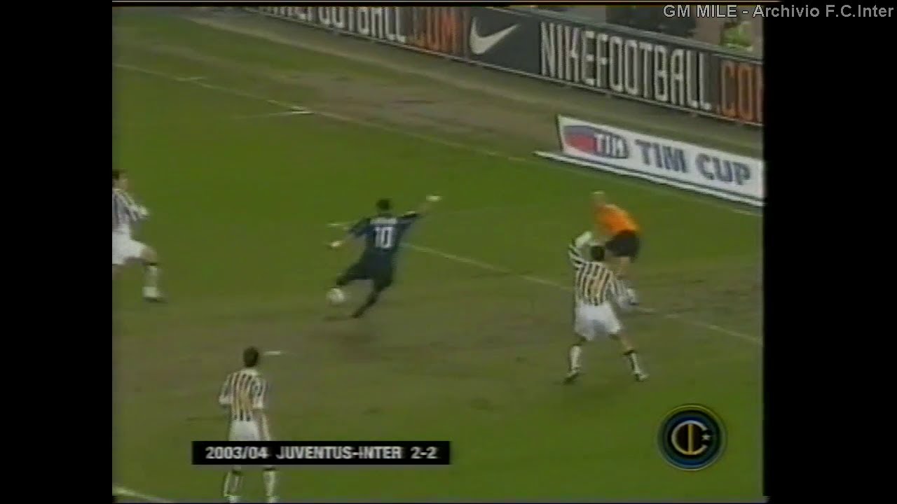2003-04 (SF And Tim Cup - 04-02-2004) Juventus-INTER 2-2 [Adriano,DiVaio,Adriano,DiVaio] HLTS IC