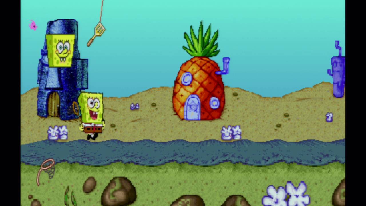 SuperSponge Prototypes Gameplay