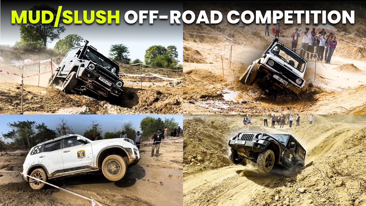 Off Road with Gurkha, Scorpio N, Pajero, Gypsy, Thar |Part 2| Slush offroad Small Town Rider Aaruksh