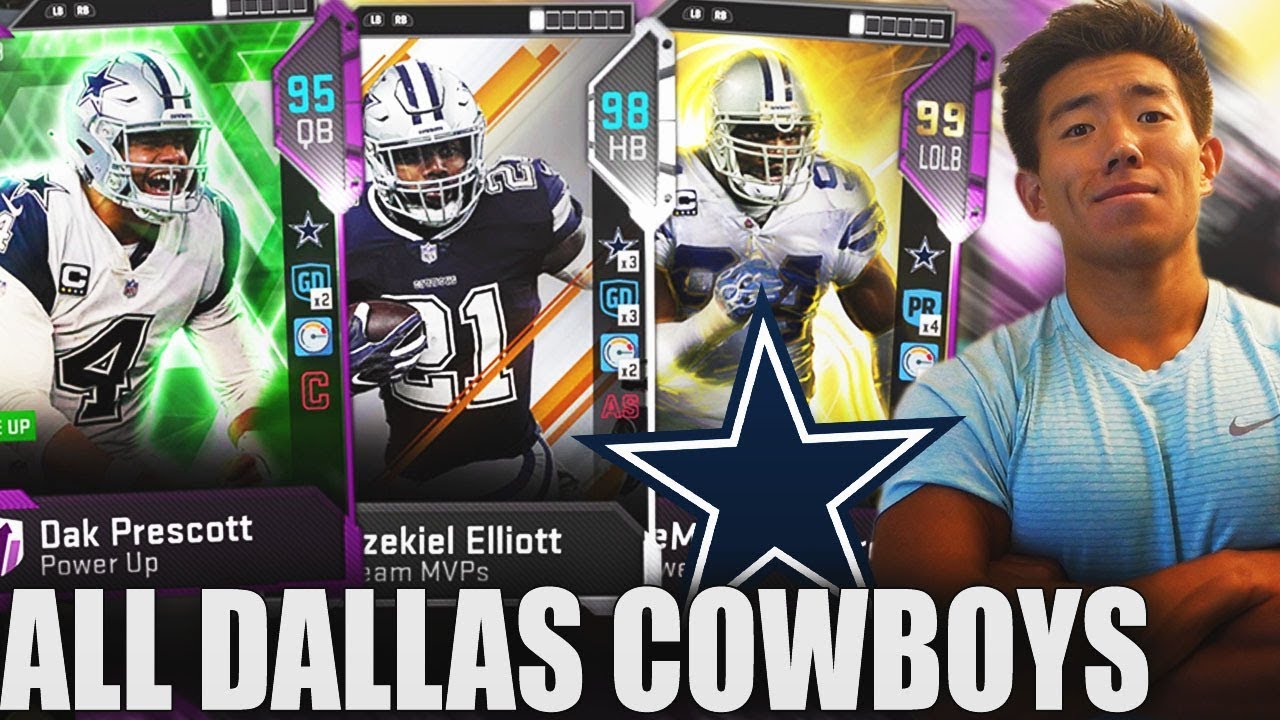 ALL TIME DALLAS COWBOYS! ZEKE, TERRELL OWENS, & MORE! Madden 19 Ultimate Team