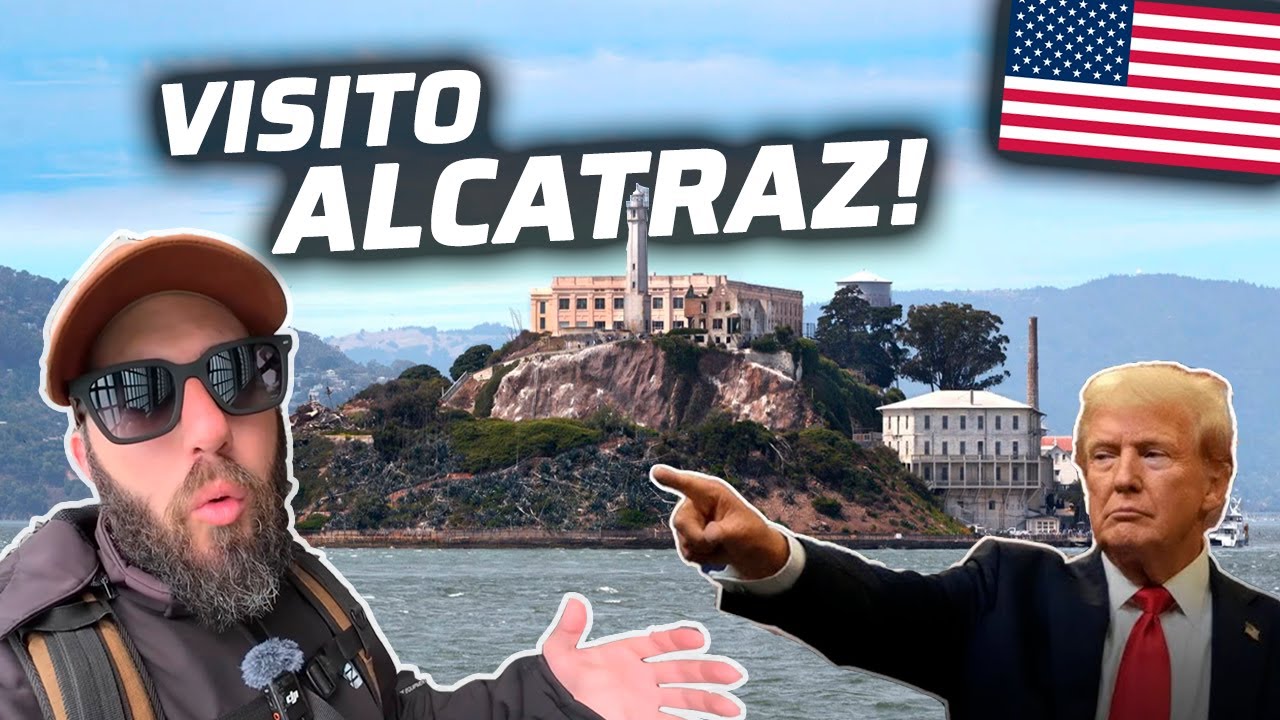 VISITO LA CARCEL DE ALCATRAZ ANTES DE QUE TRUMP LA REABRA👀😱 | SAN FRANCISCO🇺🇸