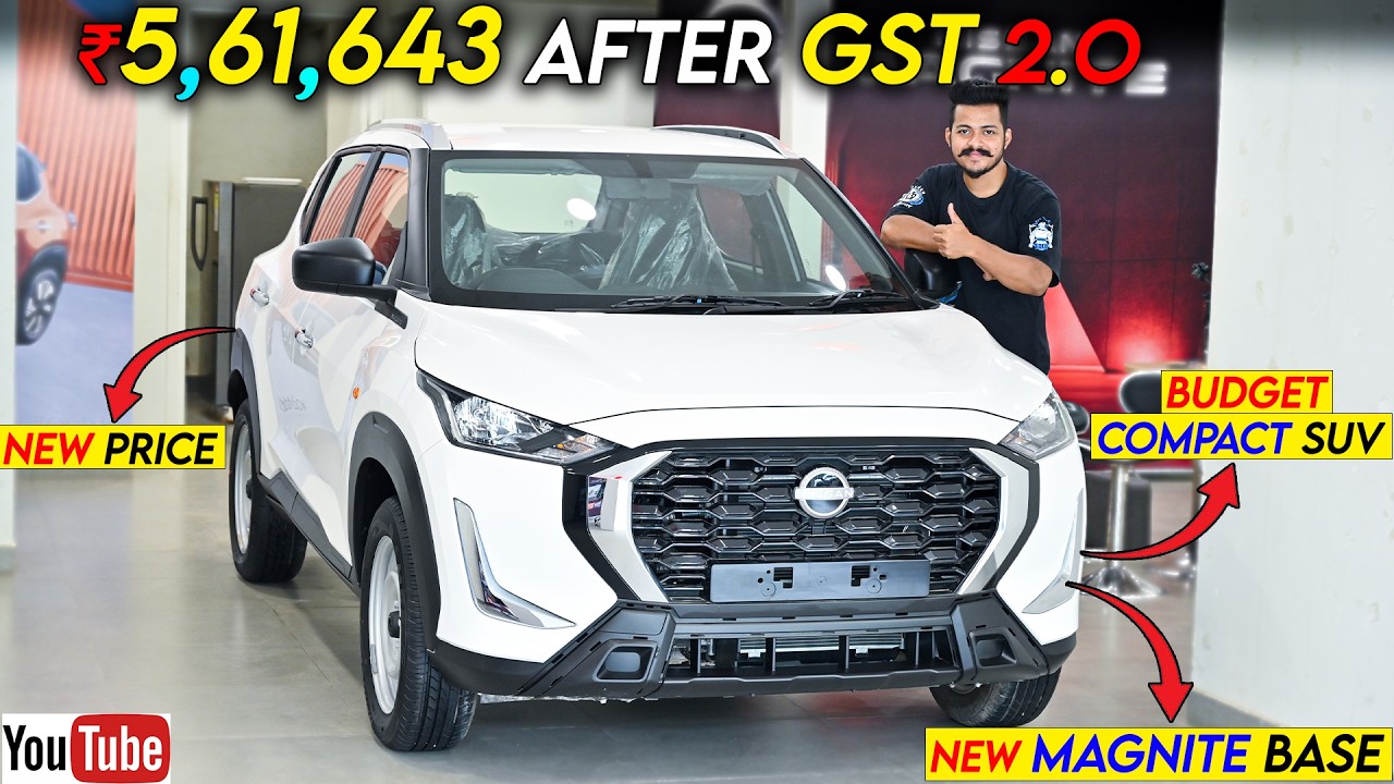 After GST 2.O🔥Nissan Magnite Base Model 2025 New Price🔥Nissan Magnite 2025 Review | Magnite Visia