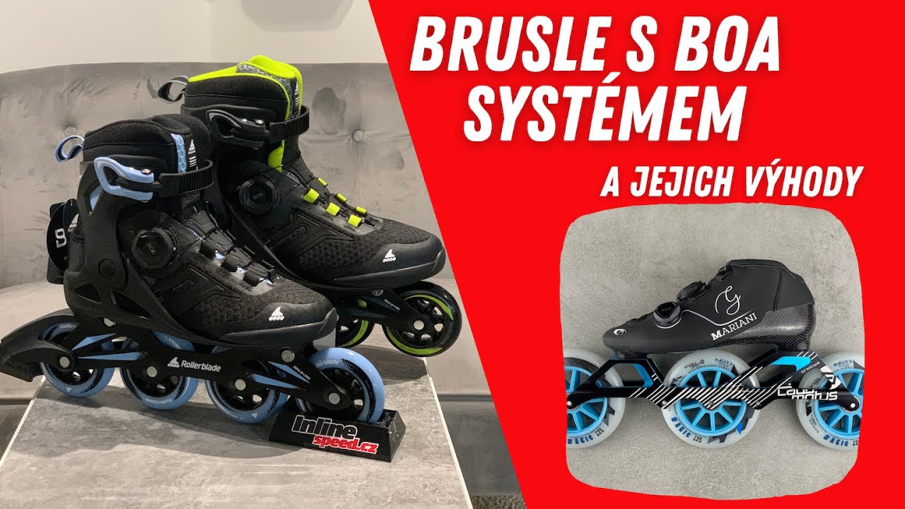 In-line brusle Rollerblade Macroblade 84 BOA a Mariani EGO s BOA dotahováním a jejich kvality
