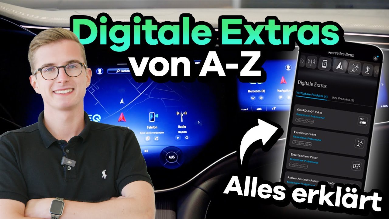 Mercedes DIGITALE EXTRAS | Alle Infos, interessante Features & wichtige Tipps im Detail erklärt