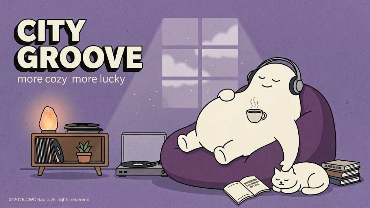 [🎧 BGM Playlist] As if at a Monday Night Cloud Cafe｜City Groove｜Drive / Chill / Relax / Sleep