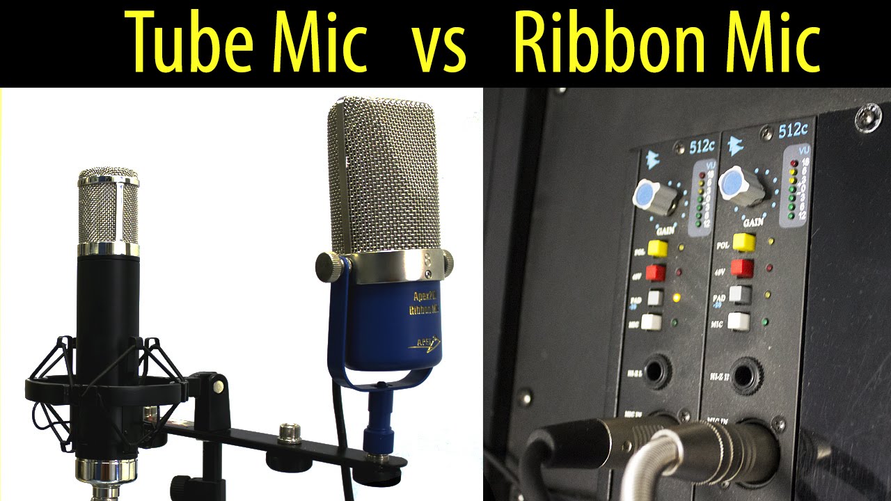 (Mic Shootout) Apex 460 vs Apex 210 - Tube vs Ribbon