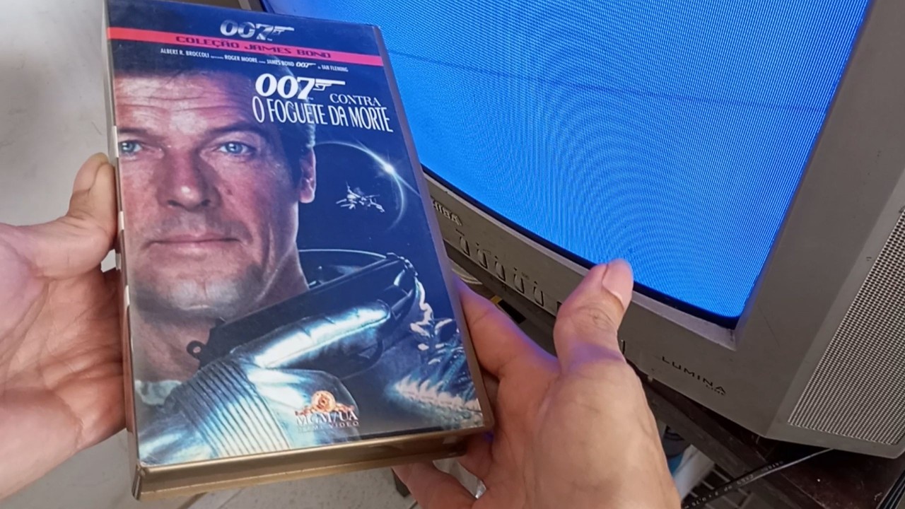 UNBOXING do VHS 007 O Foguete da Morte — Funcionou?