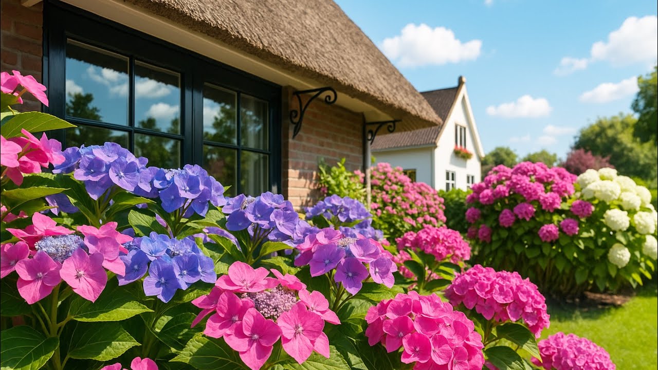 ✅ АВТЕНТИЧНЕ СЕЛО НІДЕРЛАНДІВ 🏡🌸 ГОРТЕНЗІЇ, ТИША І КРАСА | KOCKENGEN DUTCH VILLAGE 2025
