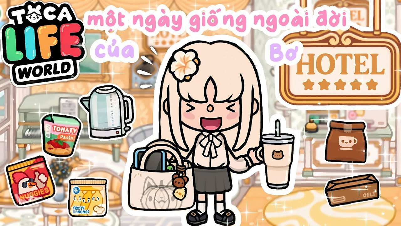 MỘT NGÀY Ở NGOÀI ĐỜI CỦA BƠ TRONG TOCA BOCA sẽ như thế nào 🥑🥐❓ | Bơ Channel