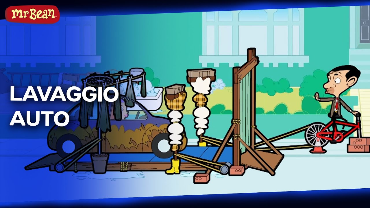 Lavaggio Auto Alla Bean | Mr Bean Italia - Season 2 Episode 32