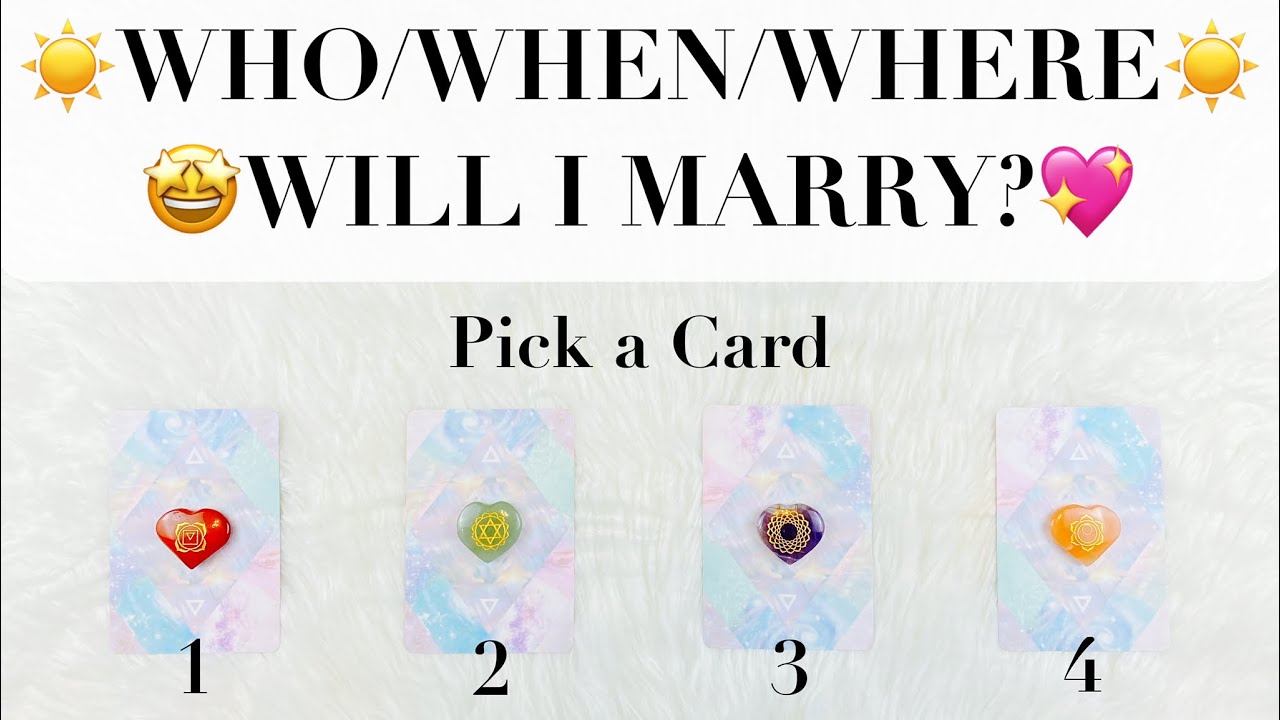 😍WHO/WHEN/WHERE WILL I MARRY?❤️✨*Pick a Card* Tarot Reading // Your Future Spouse