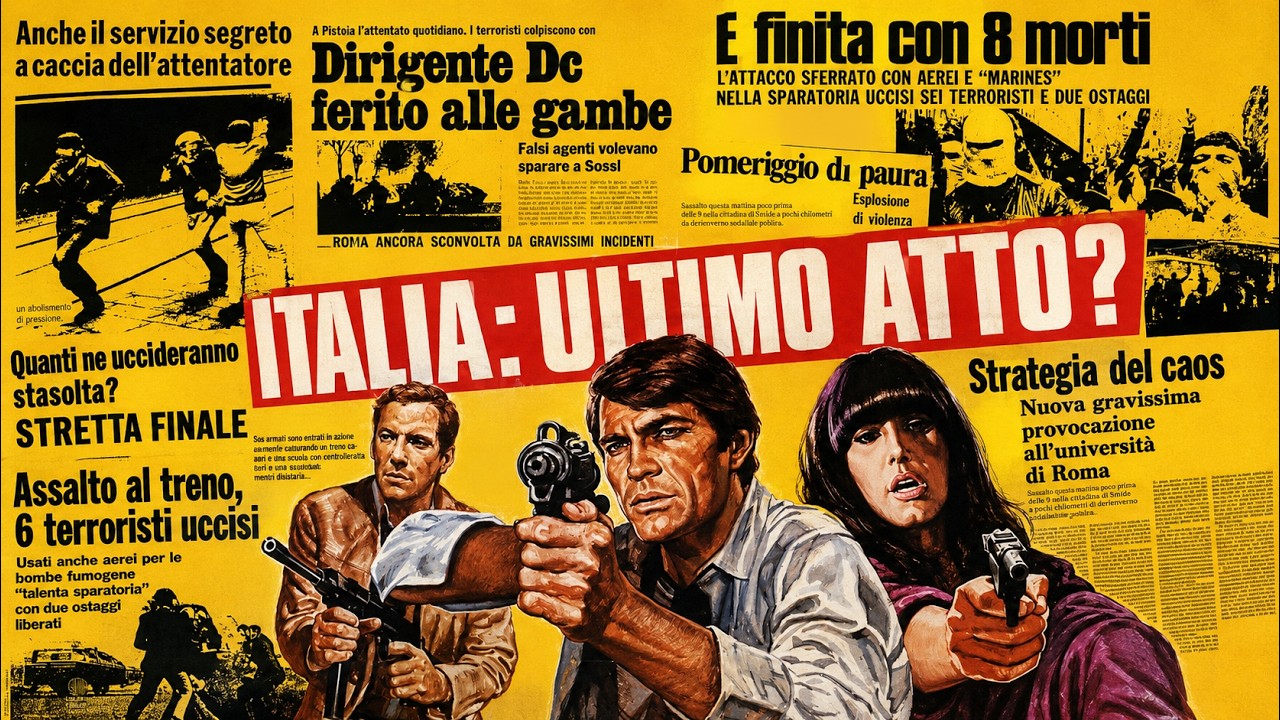 Italia Ultimo Atto (1977) FULL MOVIE HD | English Dubbed | Classic Italian Crime Thriller