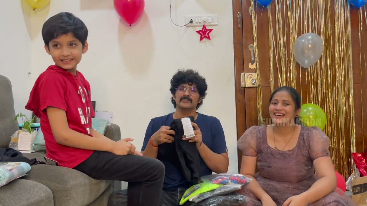 Unboxing Surprise Happy Birthday Gifts| Unexpected Reactions| Family Story| Vlog |Sushma Kiron